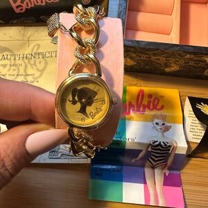 Vintage fossil charming Barbie charm watch. Collectors item. Numbered